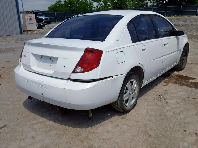 1G8AJ55F77Z165409 - 2007 SATURN ION LEVEL WHITE photo 4