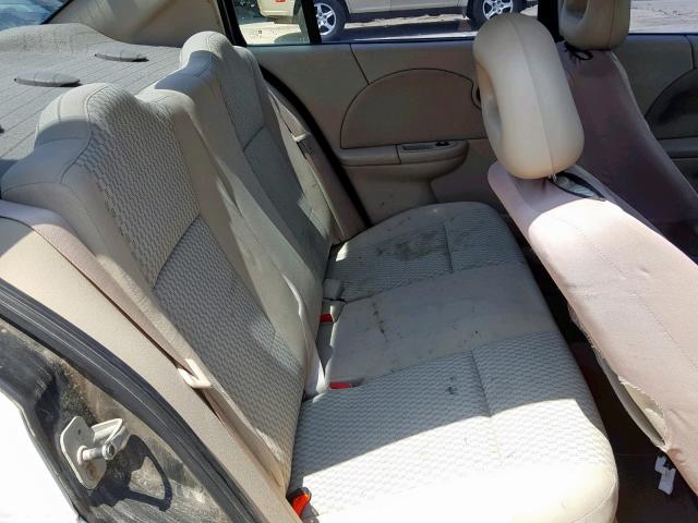 1G8AJ55F77Z165409 - 2007 SATURN ION LEVEL WHITE photo 6