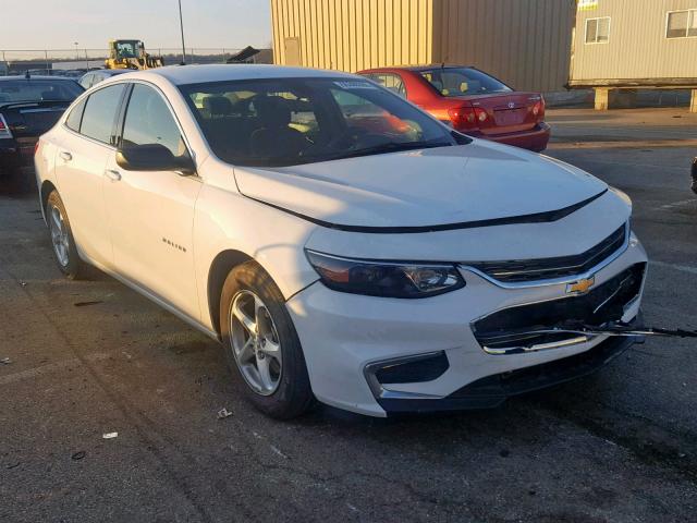 1G1ZB5ST7HF191858 - 2017 CHEVROLET MALIBU LS 白色 照片 1