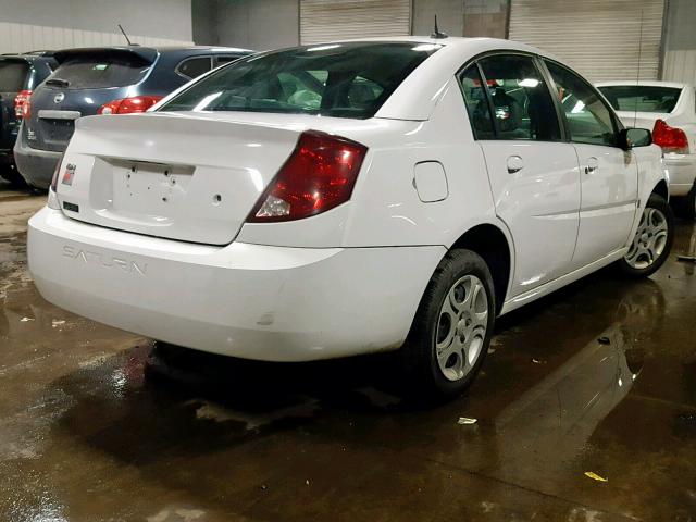 1G8AJ54F95Z166253 - 2005 SATURN ION LEVEL WHITE photo 4