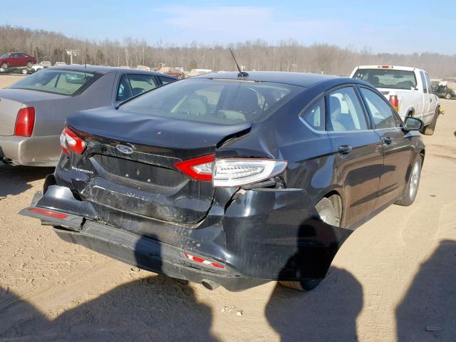 3FA6P0G75GR350622 - 2016 FORD FUSION S BLACK photo 4