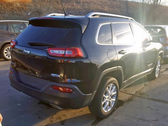 1C4PJMCS0FW521855 - 2015 JEEP CHEROKEE L BLACK photo 4