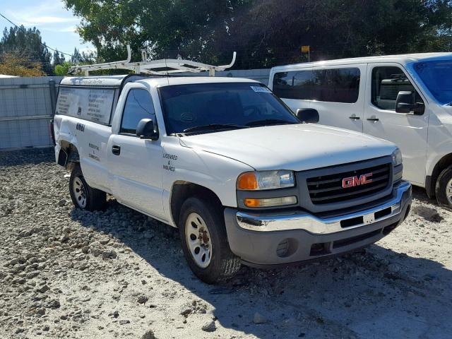 1GTEC14V96E202078 - 2006 GMC NEW SIERRA WHITE photo 1