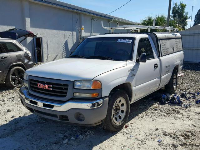 1GTEC14V96E202078 - 2006 GMC NEW SIERRA WHITE photo 2