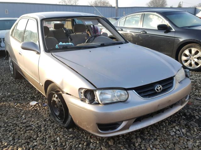 1NXBR12E61Z417626 - 2001 TOYOTA COROLLA CE TAN photo 1