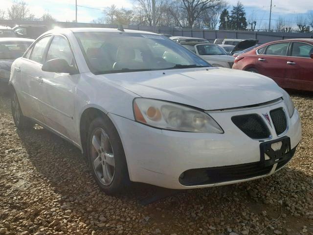 1G2ZH57N784100619 - 2008 PONTIAC G6 GT WHITE photo 1