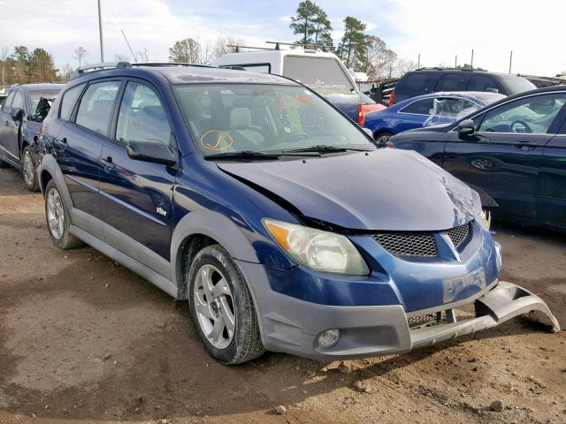 5Y2SL62804Z446883 - 2004 PONTIAC VIBE BLUE photo 1