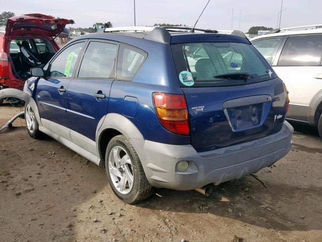 5Y2SL62804Z446883 - 2004 PONTIAC VIBE BLUE photo 3