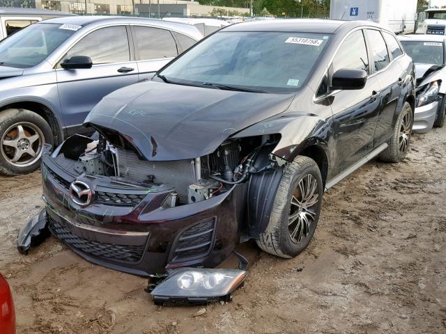 JM3ER2W53A0346790 - 2010 MAZDA CX-7 BLACK photo 2