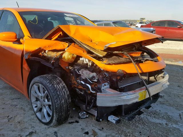 1C3CDFBA2DD325567 - 2013 DODGE DART SXT ORANGE photo 9