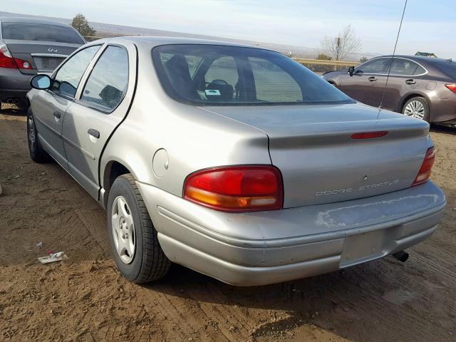 1B3EJ46X4VN653151 - 1997 DODGE STRATUS GRAY photo 3