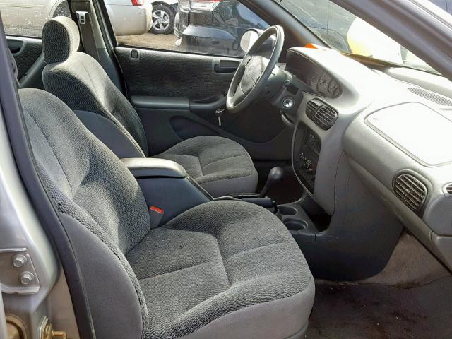 1B3EJ46X4VN653151 - 1997 DODGE STRATUS GRAY photo 5