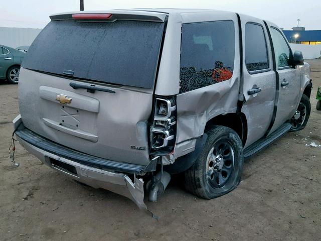 1GNEC03038R267110 - 2008 CHEVROLET TAHOE C150 SILVER photo 4