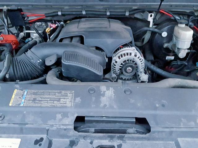 1GNEC03038R267110 - 2008 CHEVROLET TAHOE C150 SILVER photo 7