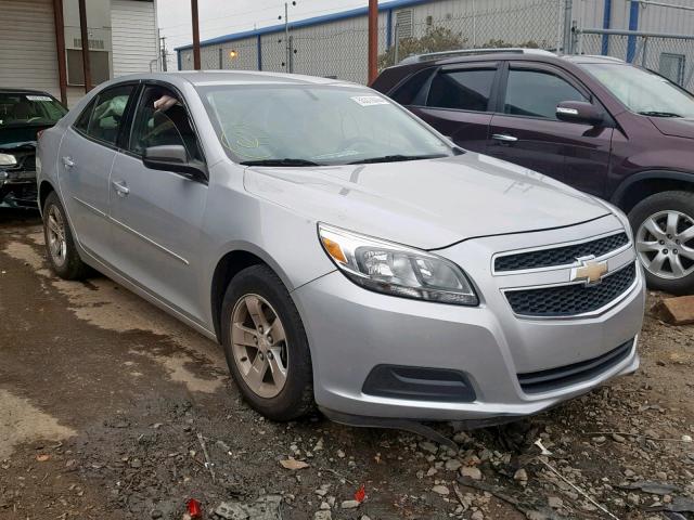1G11B5SA4DF174893 - 2013 CHEVROLET MALIBU LS SILVER photo 1