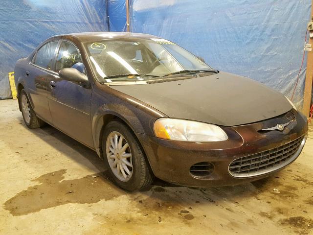 1C3EL46X13N527677 - 2003 CHRYSLER SEBRING LX PURPLE photo 1