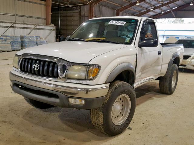 5TENM92N53Z246229 - 2003 TOYOTA TACOMA PRE WHITE photo 2