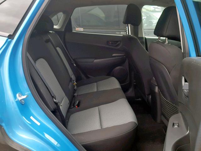 KM8K62AA8JU096556 - 2018 HYUNDAI KONA SEL BLUE photo 6