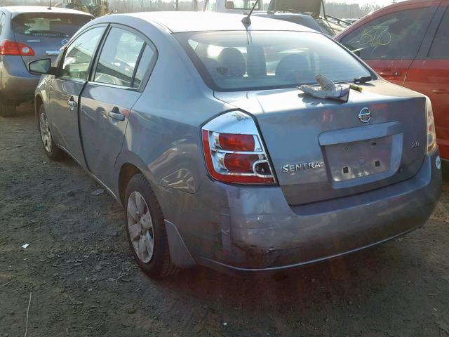 3N1AB61E77L705938 - 2007 NISSAN SENTRA 2.0 SILVER photo 3