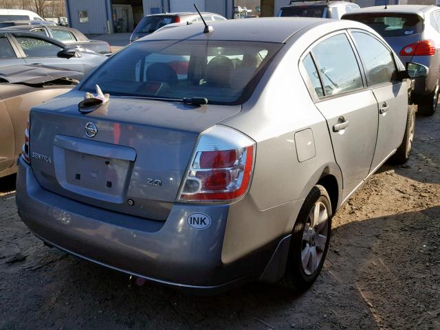 3N1AB61E77L705938 - 2007 NISSAN SENTRA 2.0 SILVER photo 4