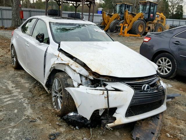 JTHBF1D23F5067856 - 2015 LEXUS IS 250 WHITE photo 1