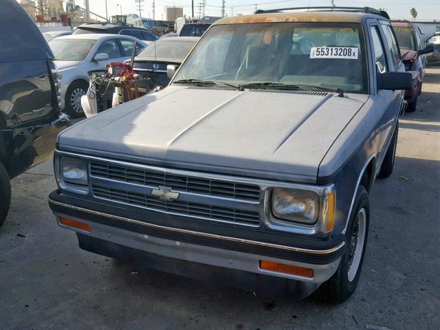 1GNCS18Z7M8170211 - 1991 CHEVROLET BLAZER S10 TWO TONE photo 9