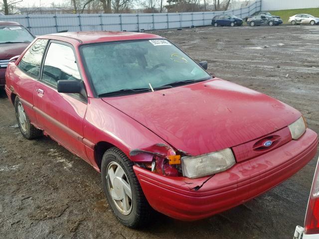 1FASP11J4TW173285 - 1996 FORD ESCORT LX RED photo 1