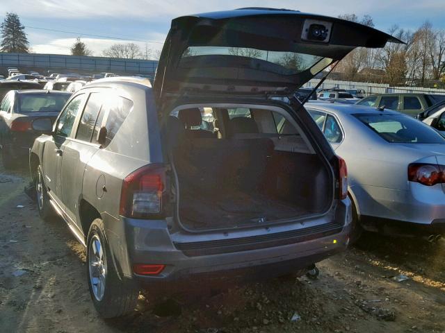 1C4NJCBA1ED573225 - 2014 JEEP COMPASS SP 灰色 照片 3