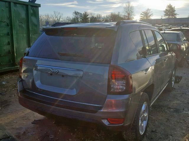 1C4NJCBA1ED573225 - 2014 JEEP COMPASS SP 灰色 照片 4