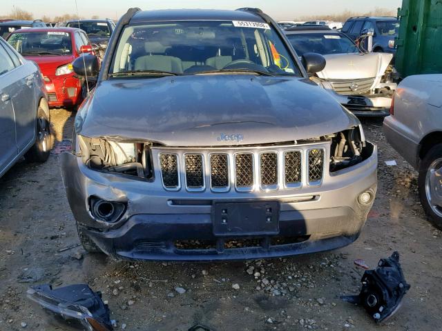 1C4NJCBA1ED573225 - 2014 JEEP COMPASS SP 灰色 照片 9