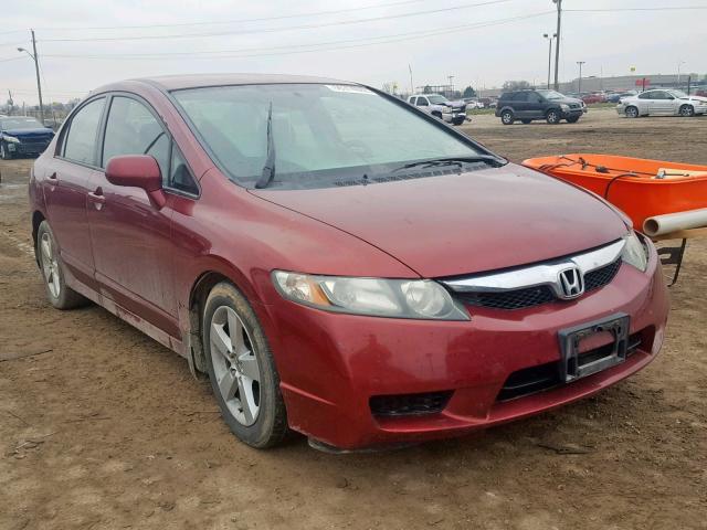 2HGFA1F61AH551433 - 2010 HONDA CIVIC LX-S Qırmızı foto 1