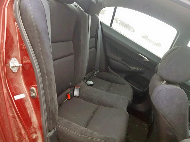 2HGFA1F61AH551433 - 2010 HONDA CIVIC LX-S Qırmızı foto 6