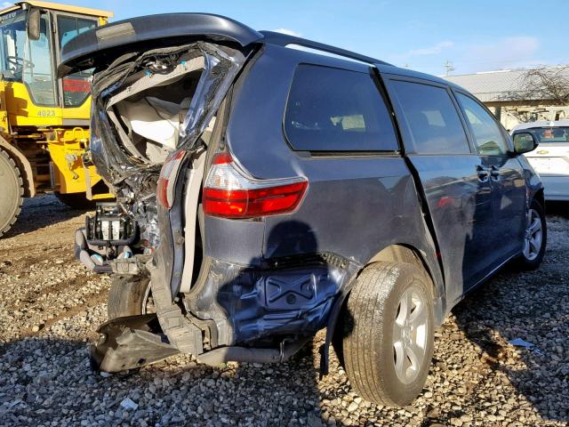 5TDKK3DC0GS739465 - 2016 TOYOTA SIENNA LE CHARCOAL photo 4