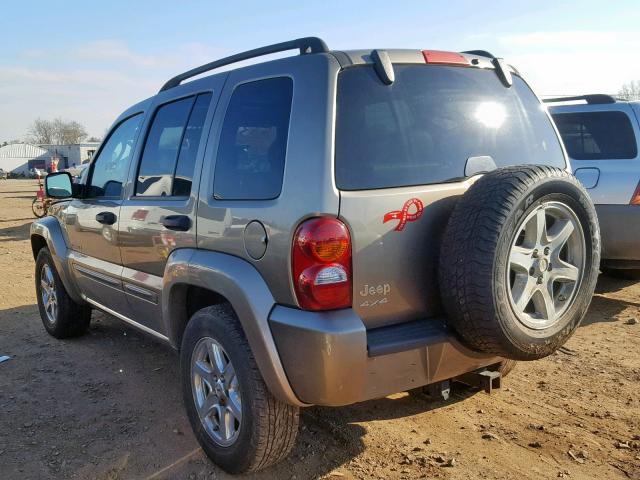 1J8GL58K94W139385 - 2004 JEEP LIBERTY LI TAN photo 3