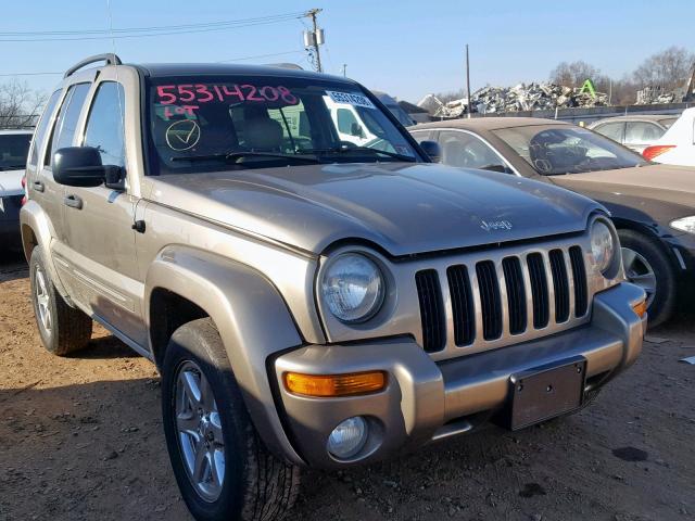 1J8GL58K94W139385 - 2004 JEEP LIBERTY LI TAN photo 9