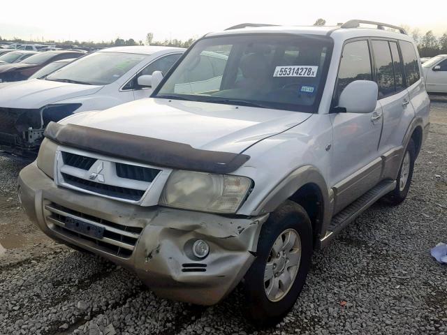 JA4NW51SX3J036336 - 2003 MITSUBISHI MONTERO LI WHITE photo 2