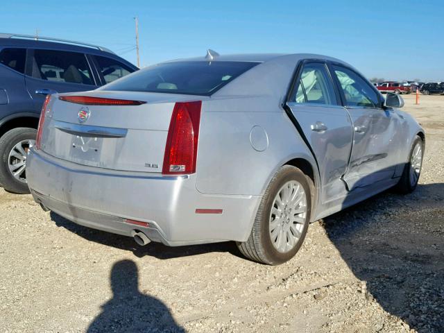 1G6DJ5EV8A0111285 - 2010 CADILLAC CTS PERFOR SILVER photo 4