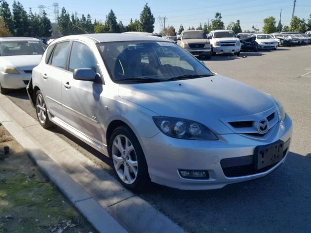 JM1BK344081840979 - 2008 MAZDA 3 HATCHBAC SILVER photo 1