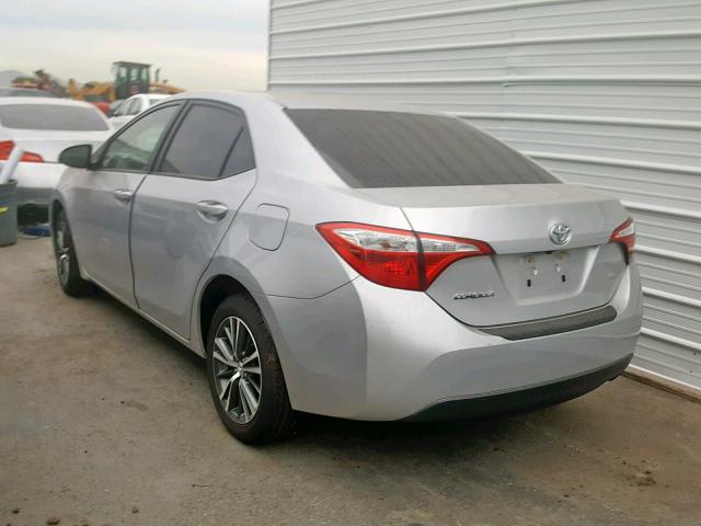 5YFBURHE3GP408395 - 2016 TOYOTA COROLLA L GRAY photo 3