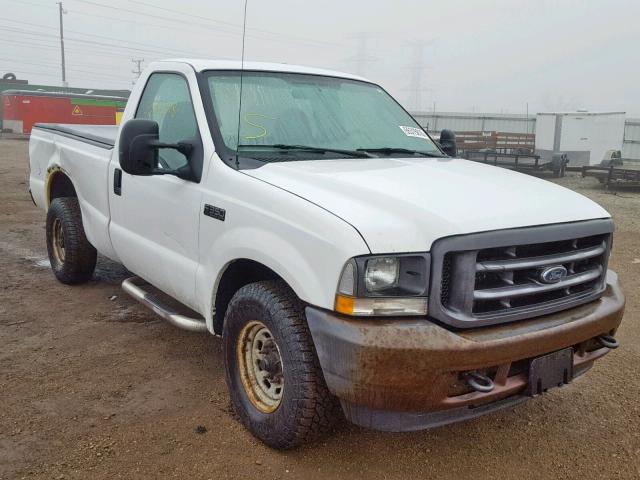 1FTSF30L44EC39577 - 2004 FORD F350 SRW S WHITE photo 1