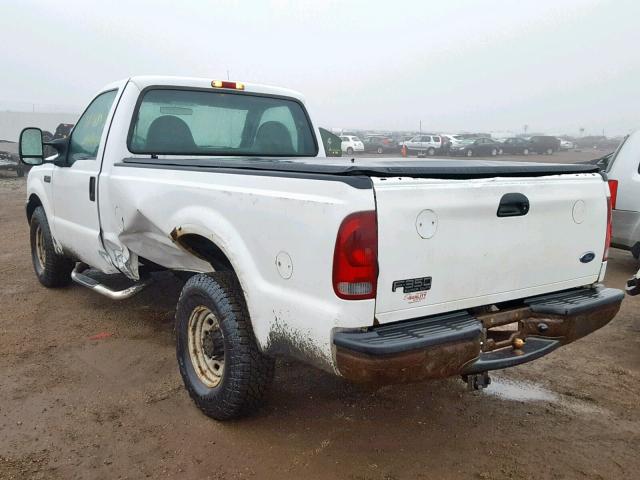 1FTSF30L44EC39577 - 2004 FORD F350 SRW S WHITE photo 3