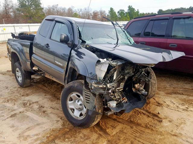 5TETU4GN4AZ741456 - 2010 TOYOTA TACOMA PRE CHARCOAL photo 1