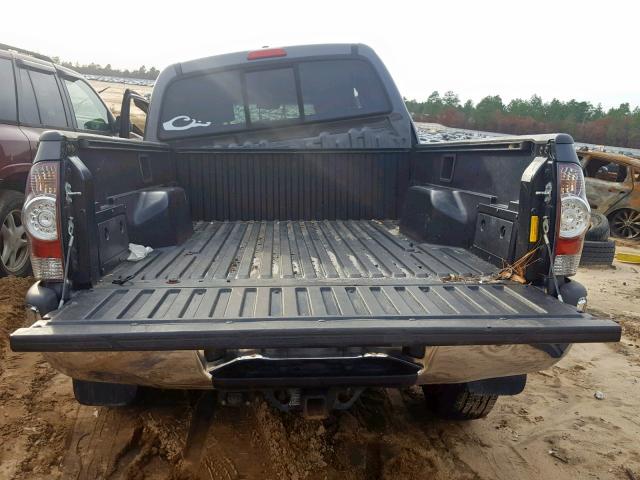 5TETU4GN4AZ741456 - 2010 TOYOTA TACOMA PRE CHARCOAL photo 6