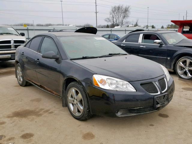 1G2ZH58N874244127 - 2007 PONTIAC G6 GT BLACK photo 1