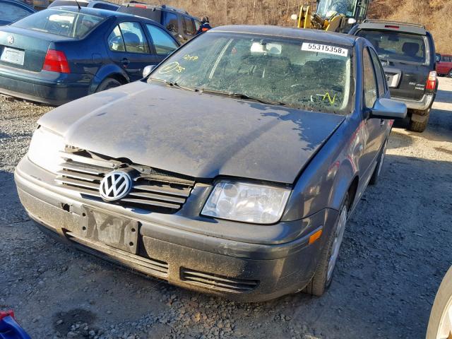 3VWRK69M43M118416 - 2003 VOLKSWAGEN JETTA GL GRAY photo 2