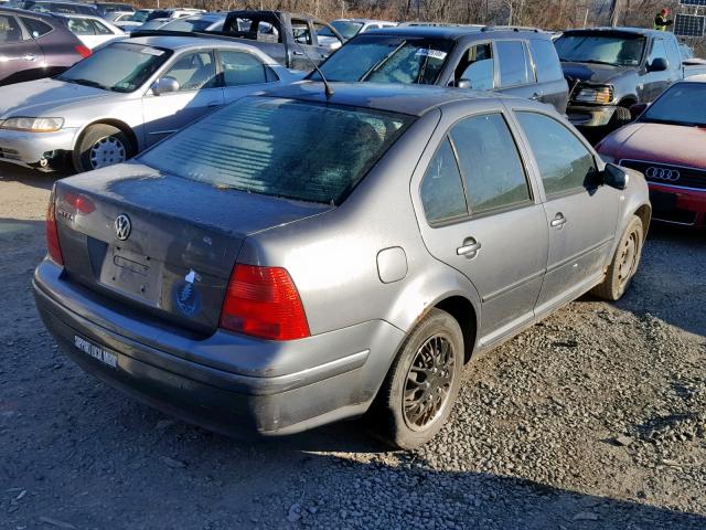 3VWRK69M43M118416 - 2003 VOLKSWAGEN JETTA GL GRAY photo 4