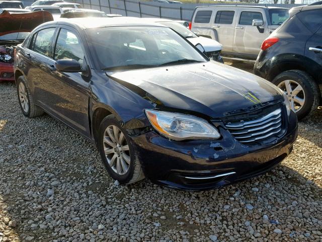 1C3CCBBB1CN302973 - 2012 CHRYSLER 200 TOURIN BLUE photo 1