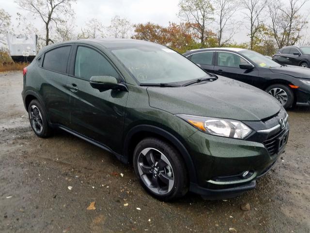 3CZRU6H52JM720262 - 2018 HONDA HR-V EX GREEN photo 1