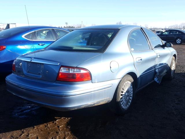 1MEFM50U45A609252 - 2005 MERCURY SABLE GS BLUE photo 4