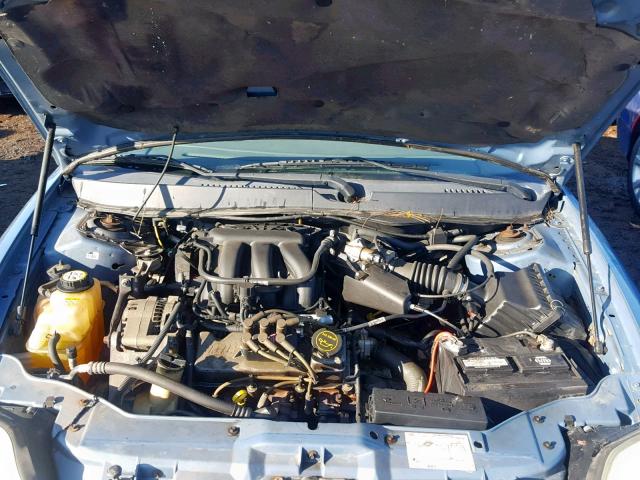 1MEFM50U45A609252 - 2005 MERCURY SABLE GS BLUE photo 7